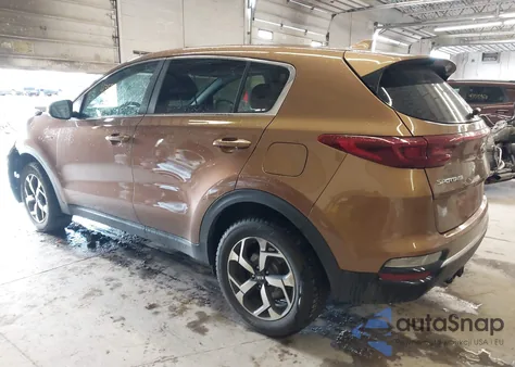 2021 Kia Sportage Lx from USA, damaged, VIN KNDPMCAC6M7848376